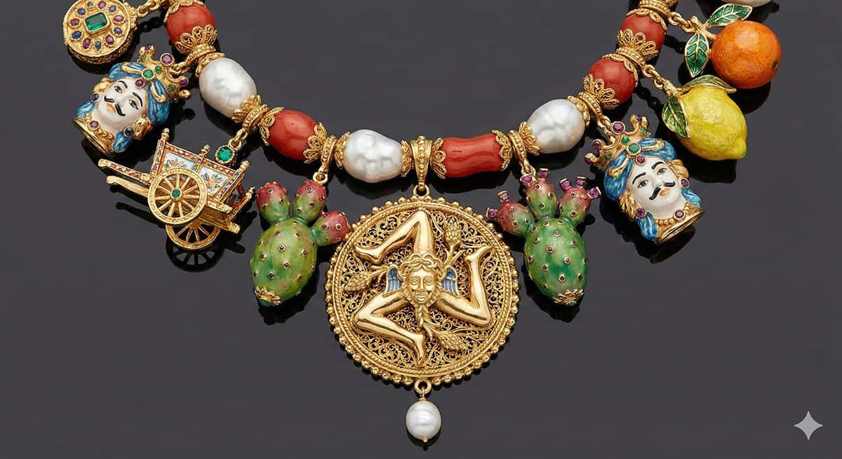Collana Gioielli siciliani