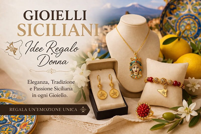 Gioielli Siciliani Idee Regalo Donna: Eleganza e Tradizione Uniche