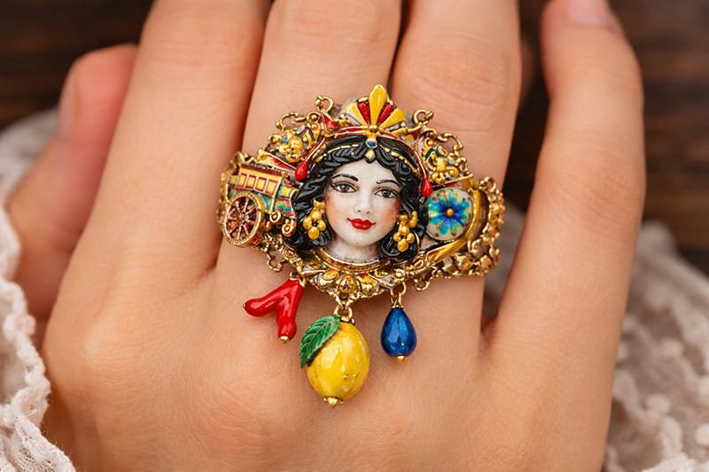 gioiello siciliano autentico